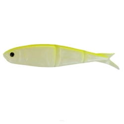 Savage Gear guma Soft 4Play 8cm fluo yellow (x4)